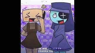 BAKA BAKA!! #original #dandysworld #trending #memes #alightmotion #ibispaint #shorts #new #drawing