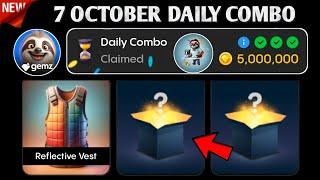 Gemz Daily Combo 7 October | Gemz Daily Code 7 October | Daily Combo Today