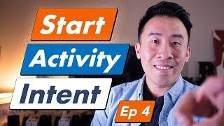 Kotlin YouTube: OnClickListener to Start Activity with Intent (Ep 4)