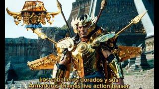 Los caballeros dorados de Athena y sus armaduras divinas español latino live action #saintseiya