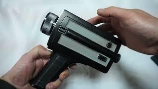 Porst Reflex ZR422 Super 8 camera WORKING tested 8mm film camera by Chinon