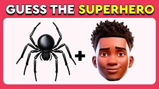 Guess the Superhero by only 2 Emoji!  Marvel & DC Superheroes Emoji Quiz