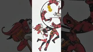 Guess the real weapon of deadpool from deadpool and wolverine? #shorts #art #deadpool