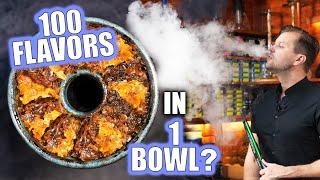 How to Pack 100 Flavors in One Bowl | The Most Expensive Hookah Mix