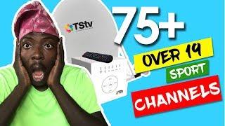 TSTV CHANNEL LIST - OVER 19 SPORT CHANNELS #TSTVAFRICA