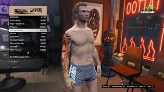 GTA Online - All Tattoos (Updated)