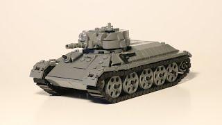 Building the T-34 (mod. 1940) in LEGO (Part 2)