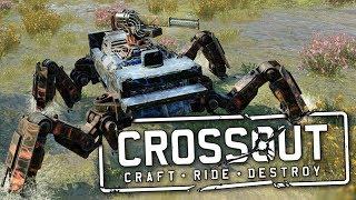 ОБЗОР ПАУКА СНАЙПЕРА В CROSSOUT - МАШИНА ДЛЯ ТОП-1