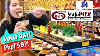 YAKIMIX Mall of Asia EAT ALL YOU CAN Buffet Review | HungreeCatt Eats