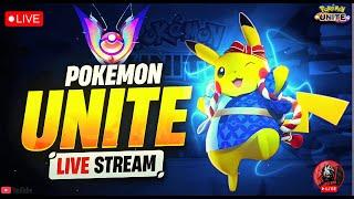 POKEMON UNITE LIVE RANK PUSHHARDCORE GAMEPLAY