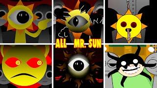 Incredibox - Sprunki but only Mr. Sun in All different Mods