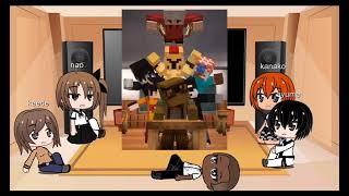 (Ntr)kokujin no tenkousei react to hiroki as Hamoode #minecraft #scarymods #mods hunters #ntr