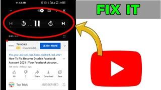 how to disable X button on YouTube
