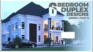 Top 5 Nigerian 6 BedRoom Duplex Designs - Nigerian House Plans and Designs Series (Series 1, Part 3)