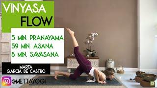 Clase Completa de ▶VINYASA◀ Yoga en Español de 60 minutos | Una Secuencia que Fluye | Clase no. 2/3.