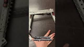 Claw using pneumatics (unfinished prototype) #vexrobotics