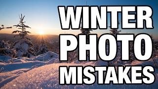  Photography in Winter ️ 3 Mistakes you should avoid - Benjamin Jaworskyj Photography Tips