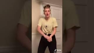 Cute girl does burp and fart trick