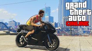 ОЧЕНЬ ПОТНЫЙ МОТО ПАРКУР! (GTA 5 ONLINE)