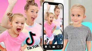 Mom Teaches Ivy a TikTok Dance!