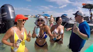 Miami Sandbar Boating fun Regatta