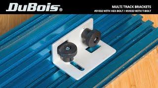 Multi T-Track Brackets with Hex / T- Bolts DuBois 51032 / 51033 - T-Track Accessories