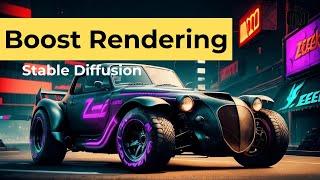 BOOST Your Rendering Speed in Stable Diffusion (Tips & Tricks)