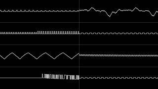 gyruss theme 2a03+5b [Oscilloscope View]