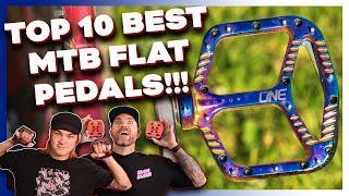 Top 10 Best Mountain Bike Flat Pedals! (Some of our Favorite Aluminum and Composite Picks!)