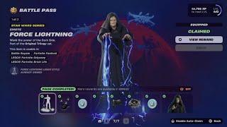 How to Unlock Force Lightning Emote in Fortnite | Battle Pass Rewards Page 7