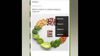 vitamins. in hich quiz app answers help tech view