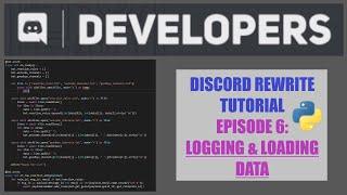 Discord PY Rewrite Tutorial 2020: EPISODE 6 - STORING & LOADING DATA