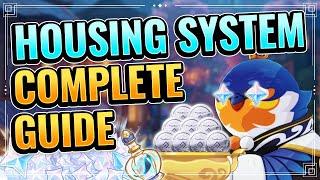 Housing System Complete Guide (FREE PRIMOGEMS AND MATERIALS!) Genshin Impact Patch 1.5 New Update