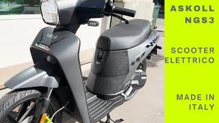 ASKOLL NGS3, scegli MADE IN ITALY ? scooter elettrici nuove versioni con pneumatici maggiorati