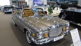 1971 Mercedes-Benz 280 SE 3.5 Cabriolet - Exterior and Interior - Retro Classics Stuttgart 2017