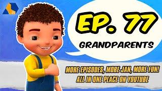 Jan Cartoon in Urdu || Grandparents || Official Cartoon Remastered || S01 E77