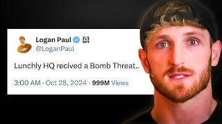 Logan Paul Responds To Lunchly Discontinuing & FBI Bomb Threat..