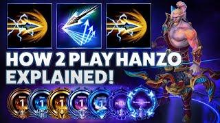 Hanzo Dragon Arrow - HOW TO PLAY HANZO EXPLAINED! -  Bronze 2 Grandmaster S2 2022