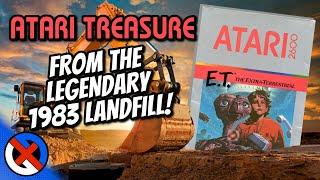 Atari Landfill Excavation - Atari Treasure: E.T. Cartridge from 1983 Burial