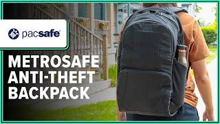 Pacsafe Metrosafe LS450 Anti-Theft Backpack Review (2 weeks of Use)