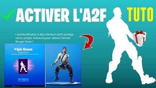 TUTO activer l'a2f sur fortnite (En 2024) !!!!!