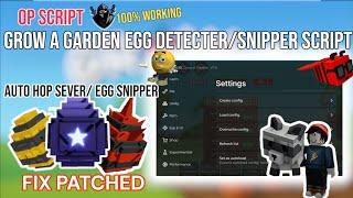 [WORKING ] Egg Detector/Snipper Grow a Garden Script  - ALEXHUB | FREE DISCO BEE | KEYLESS