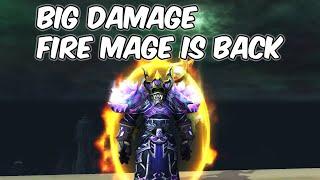 BIG DAMAGE, Fire Mage IS BACK - 11.0.2 Fire Mage PvP - WoW The War Within