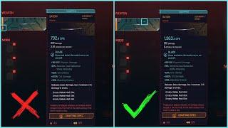 How to upgrade weapons correctly - Cyberpunk 2077
