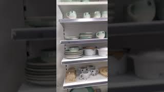 Matalan glassware Dinnerware shelves #shorts