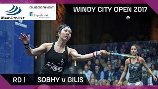 Squash: Sobhy v Gilis - Windy City Open 2017 Rd 1 Highlights