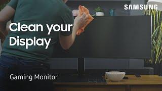 Clean your Gaming monitor for optimal visibility | Samsung US