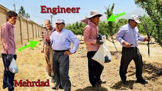Engineer's precious kindness to Mehrdad to earn money