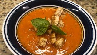 Tomato Soup (Panera bread copycat)    شوربة طماطم