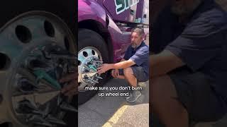 Hub caps can prevent you from knowing your oil levels!